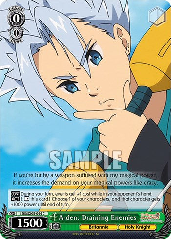 Arden: Draining Enemies (SDS/SX05-044 C) - The Seven Deadly Sins: Revival of The Commandments