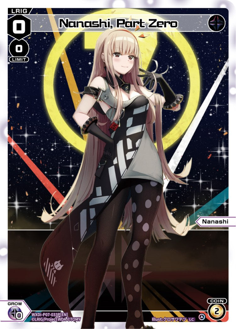 Nanashi, Part Zero (WXDi-P07-033P[EN]) [Welcome Back Diva -Lostorage-]