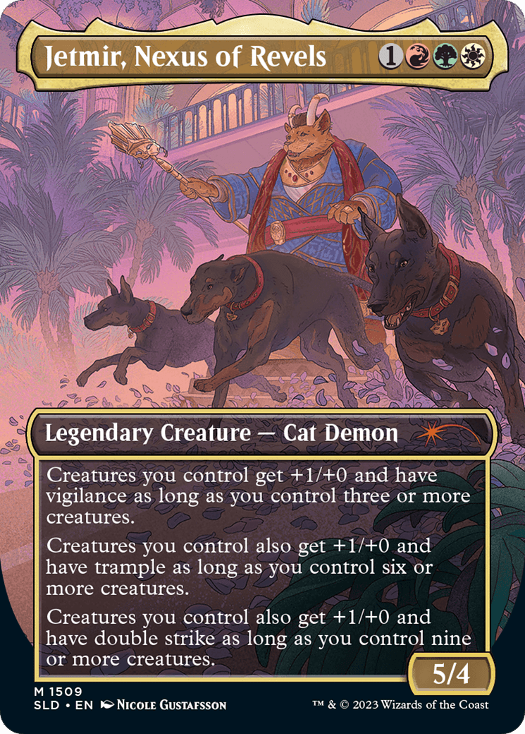 Jetmir, Nexus of Revels // Jetmir, Nexus of Revels [Secret Lair Commander Deck: Raining Cats and Dogs] - Josh's Cards