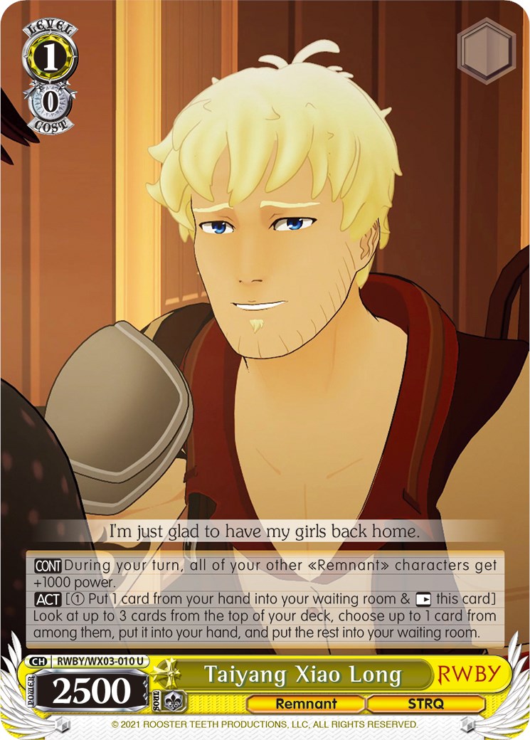 Taiyang Xiao Long (RWBY/WX03-010 U) - RWBY