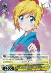 Chitoge in Yukata (NK/W30-E009 U) - NISEKOI -False Love-