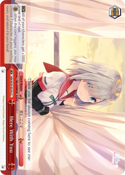 Here With You (MR/W59-E076 CC) - Magia Record: Puella Magi Madoka Magica [Side Story] (Mobile)
