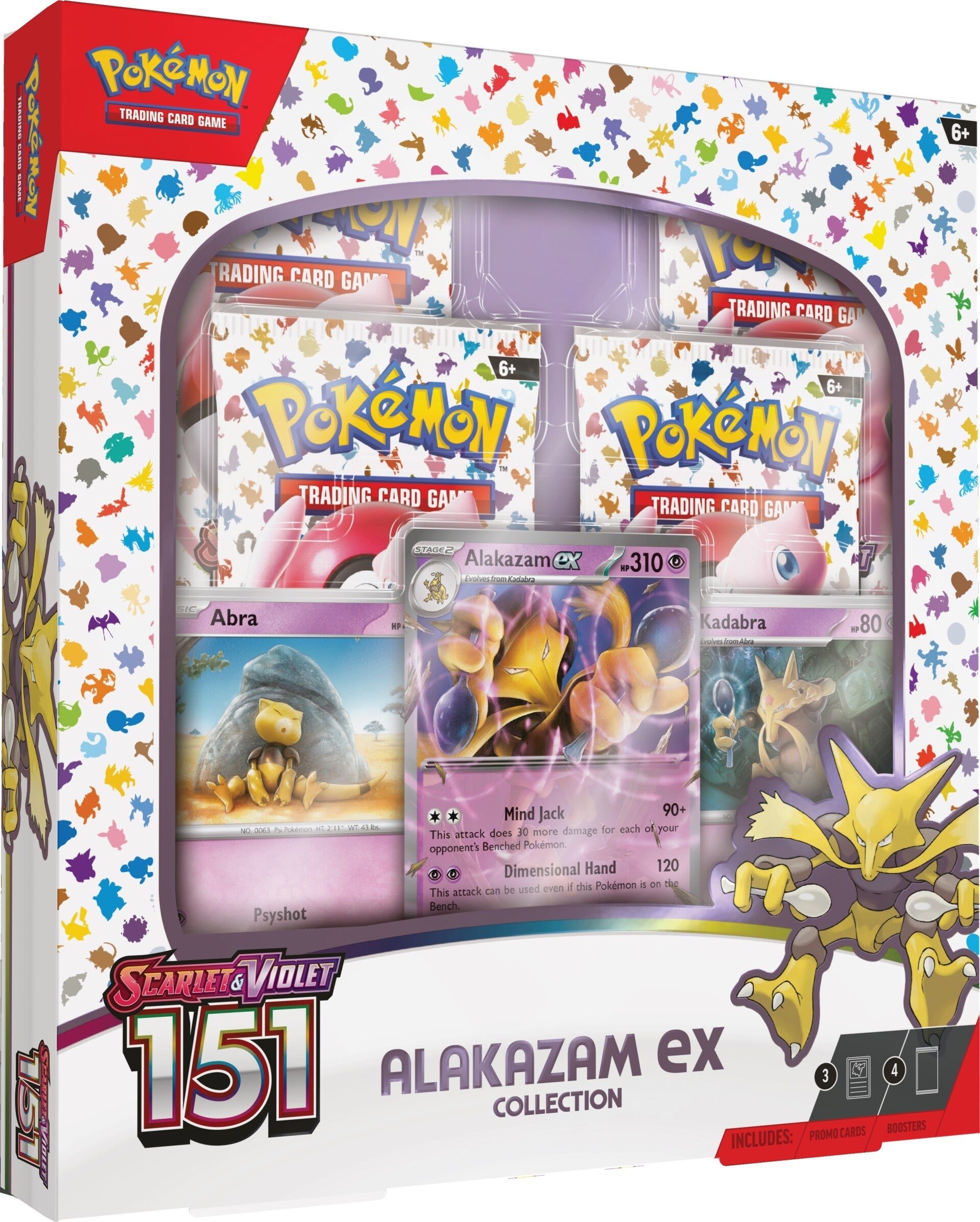 Pokemon: Scarlet & Violet 151 - Alakazam ex Box