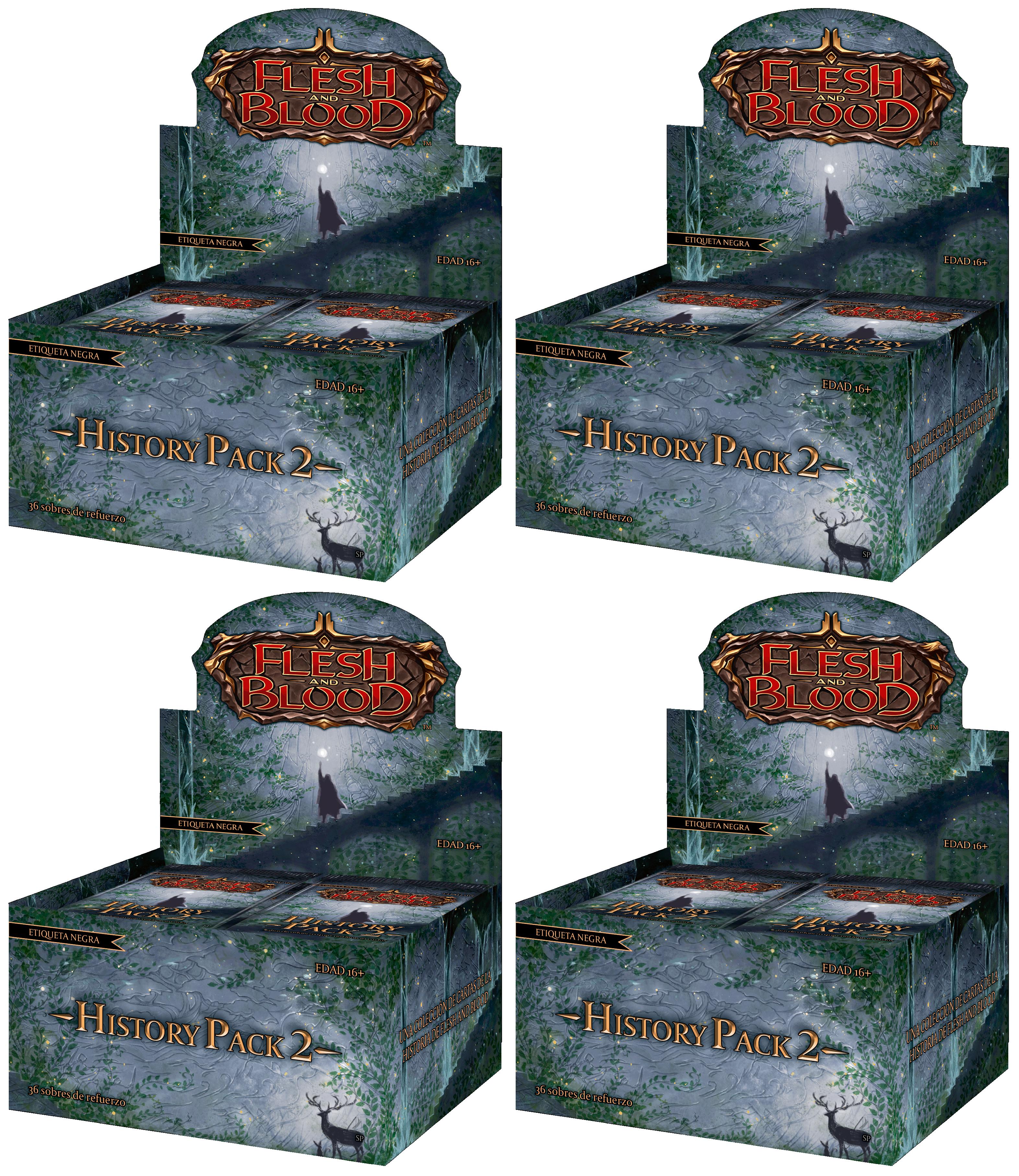 History Pack 2: Black Label [Spanish] - Booster Case