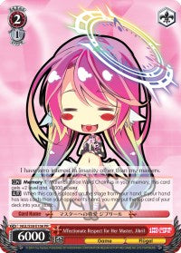 Affectionate Respect for Her Master, Jibril (NGL/S58-E106 PR) - No Game No Life