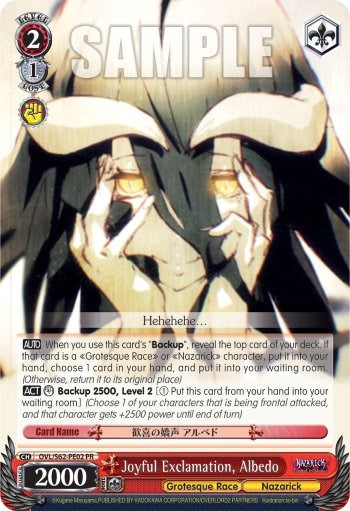 Joyful Exclamation, Albedo (OVL/S62-PE02 PR) - Nazarick: Tomb of the Undead