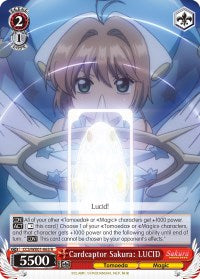 Cardcaptor Sakura: LUCID (CCS/WX01-063 R) - Cardcaptor Sakura: Clear Card