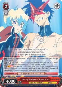 Piercing Sentiments, Simon & Nia (GL/S52-E074) - Gurren Lagann