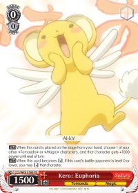 Kero: Euphoria (CCS/WX01-T08 TD) - Cardcaptor Sakura: Clear Card