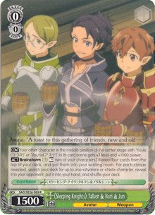 "Sleeping Knights" Talken & Nori & Jun (SAO/SE26-E09 R) [Sword Art Online II Vol.2]