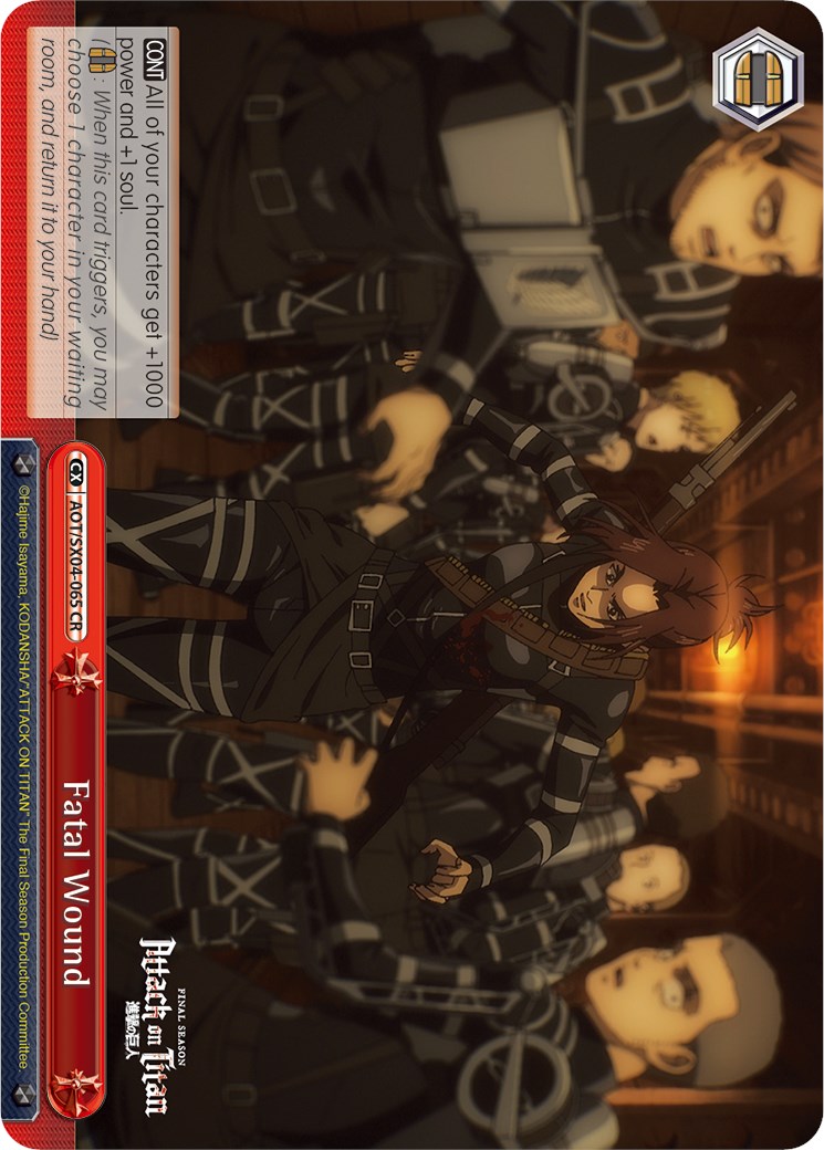 Fatal Wound (AOT/SX04-065 CR) - Attack On Titan: Final Season