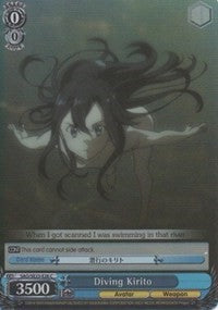 Diving Kirito (Parallel Foil) (SAO/SE23-E26 C) - Sword Art Online II