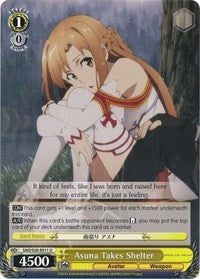 Asuna Takes Shelter (SAO/S20-E011 U) - Sword Art Online