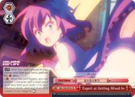 Expert at Getting Mixed In (NGL/S58-E076 CR) - No Game No Life