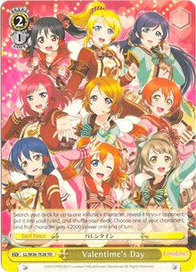 Valentime's Day (LL/W36-TE20 TD) - Love Live! Vol. 2
