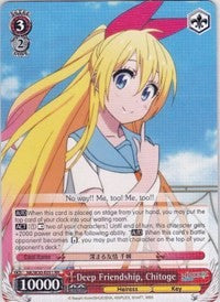 Deep Friendship, Chitoge (NK/W30-E051 RR) - NISEKOI -False Love-
