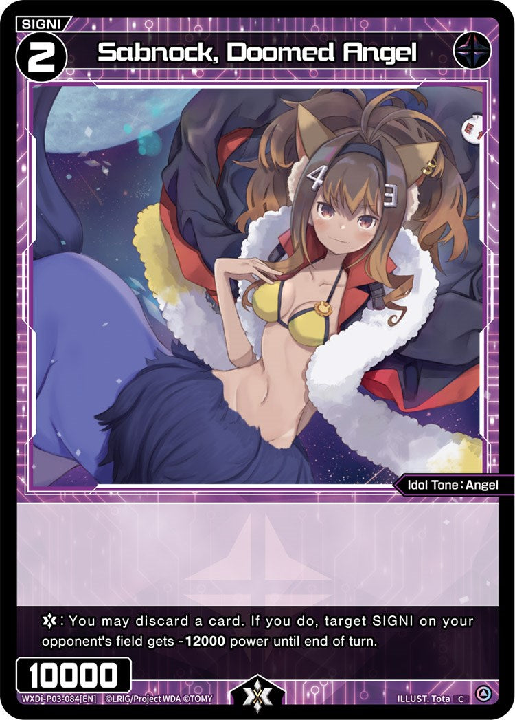 Sabnock, Doomed Angel (WXDi-P03-084) [Standup Diva]