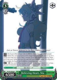 Believing Heart, Nia (GL/S52-E038) - Gurren Lagann