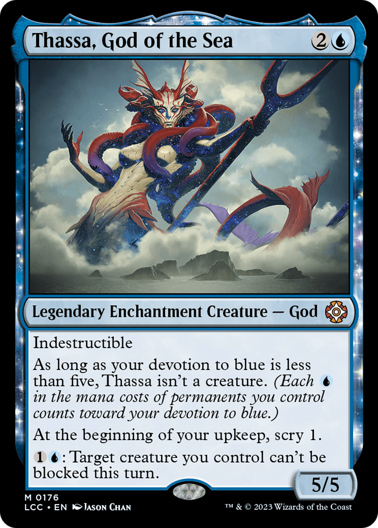 Thassa, God of the Sea [The Lost Caverns of Ixalan Commander]