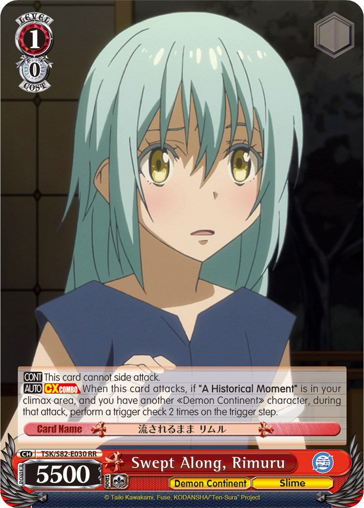 Swept Along, Rimuru (TSK/S82-E030 RR) - That Time I Got Reincarnated as a Slime Vol.2