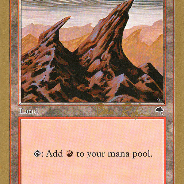 Mountain (br344) (Ben Rubin) [World Championship Decks 1998]