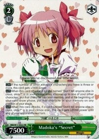 Madoka's "Secret" (MM/W17-E022 RR) - Puella Magi Madoka Magica