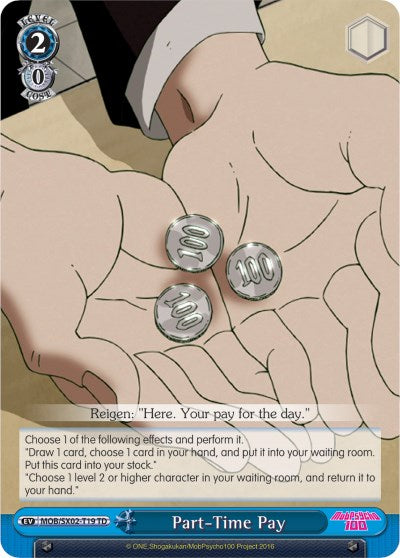 Part-Time Pay (MOB/SX02-T19 TD) - Mob Psycho 100
