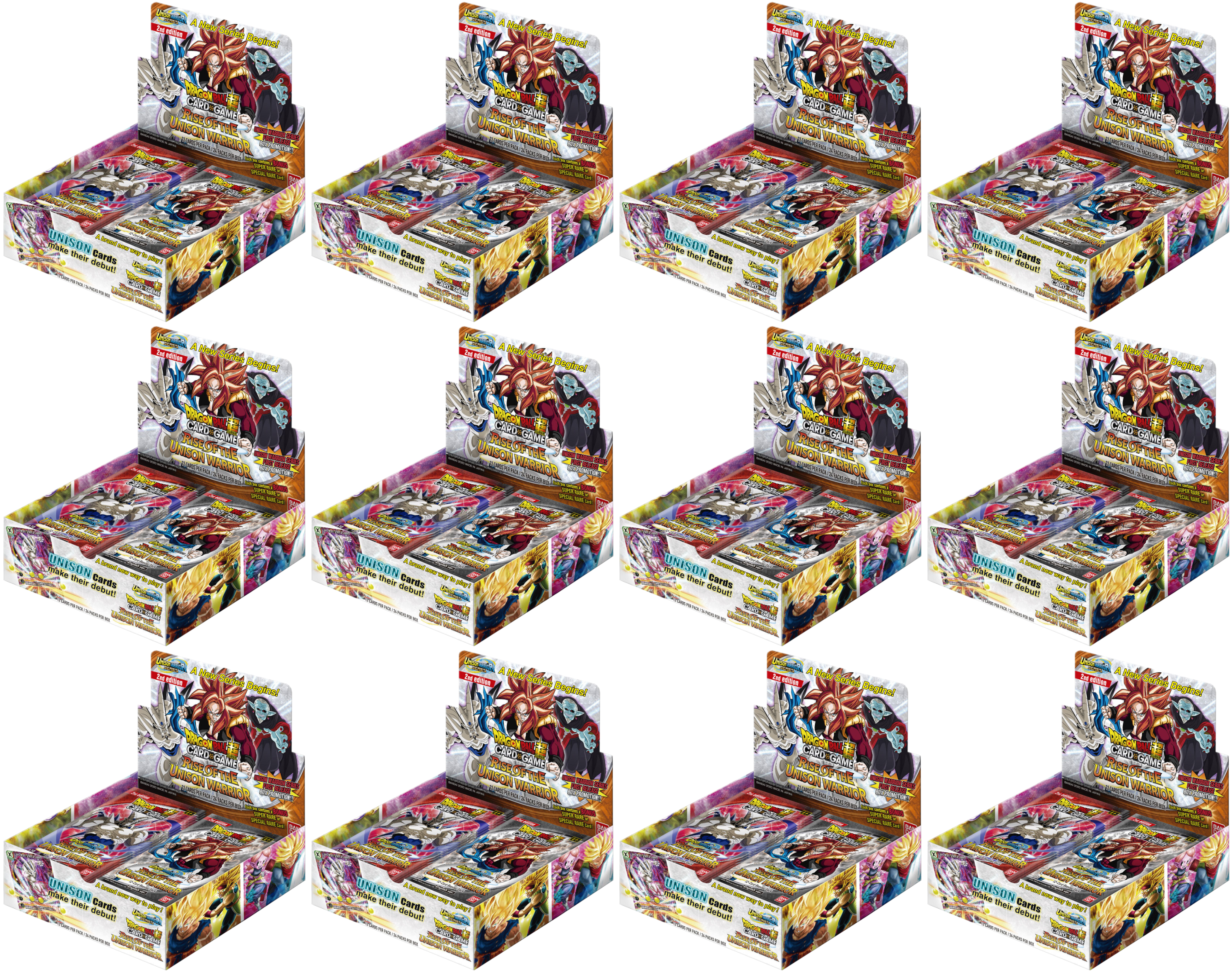 Unison Warrior Series: Rise of the Unison Warrior (2nd Edition) [DBS-B10] - Booster Case