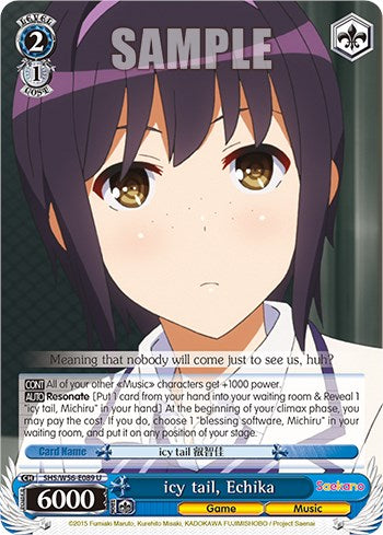 icy tail, Echika (SHS/W56-E089 U) - Saekano: How to Raise a Boring Girlfriend