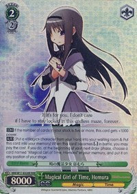 Magical Girl of Time, Homura (RRR) (MM/W17-E028R RRR) - Puella Magi Madoka Magica