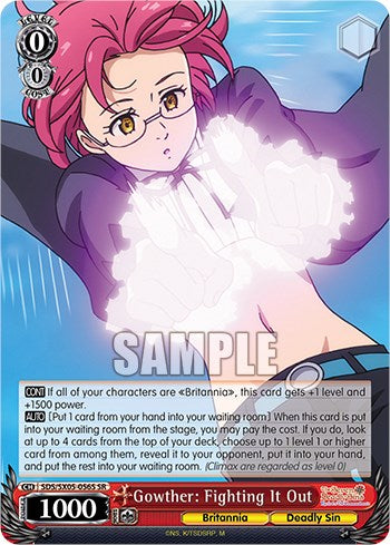 Gowther: Fighting It Out (SR) (SDS/SX05-056S SR) - The Seven Deadly Sins: Revival of The Commandments