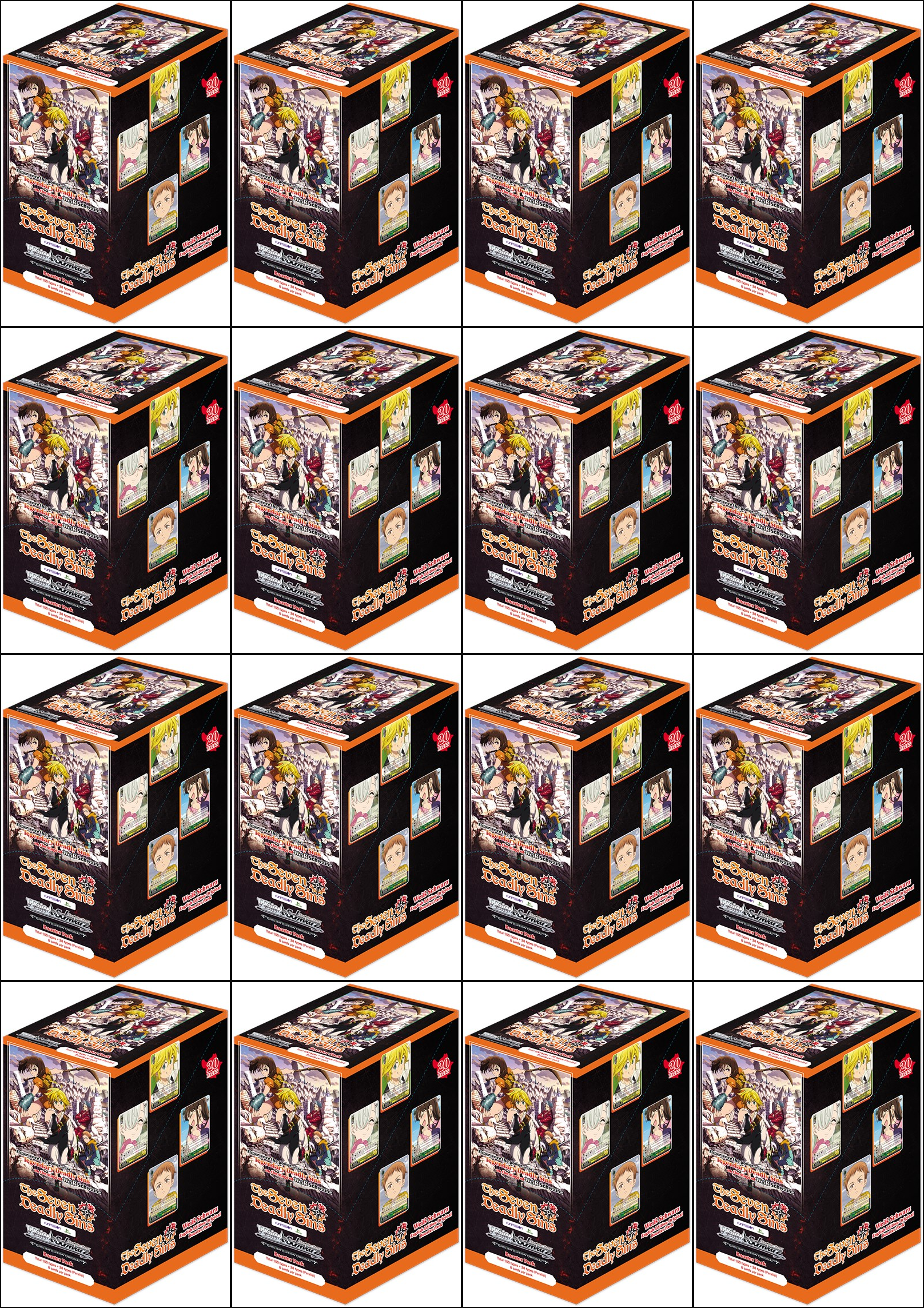 The Seven Deadly Sins - Booster Box Case
