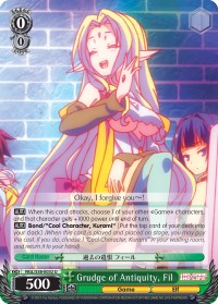 Grudge of Antiquity, Fil (NGL/S58-E032 U) - No Game No Life