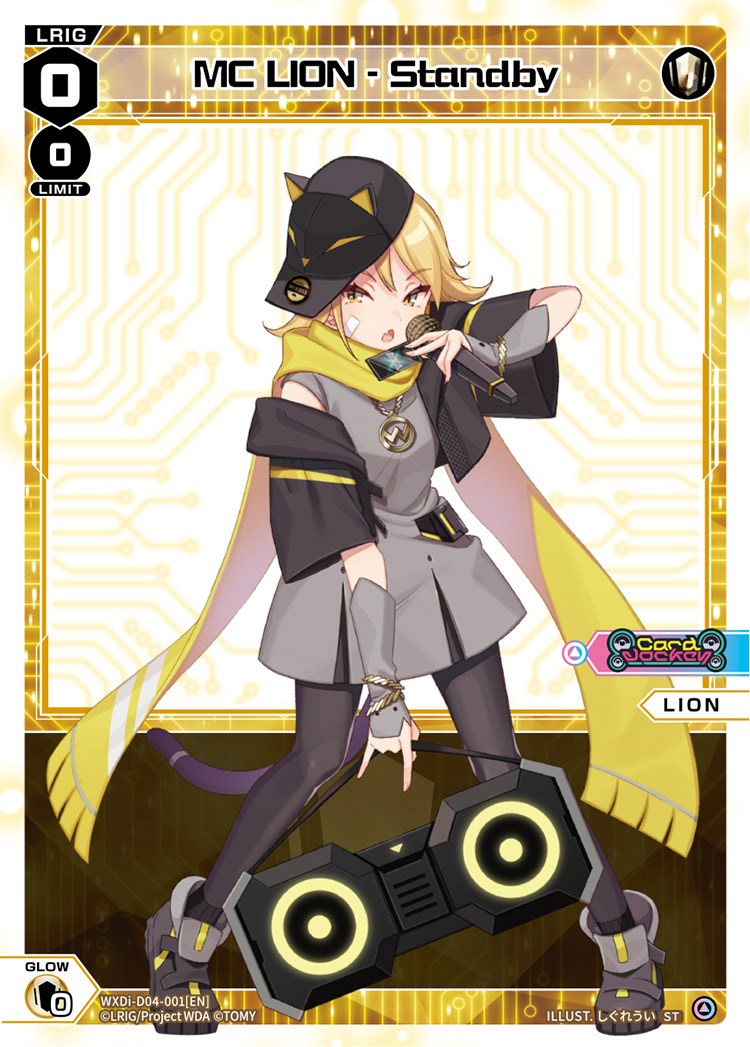 MC LION - Standby (WXDi-D04-001) [Diva Debut Deck D04: WOLF LION LOVIT]