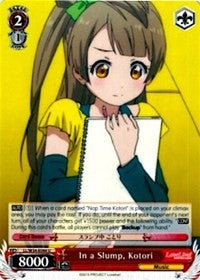 In a Slump, Kotori (LL/W34-E044 U) - Love Live! Vol. 2