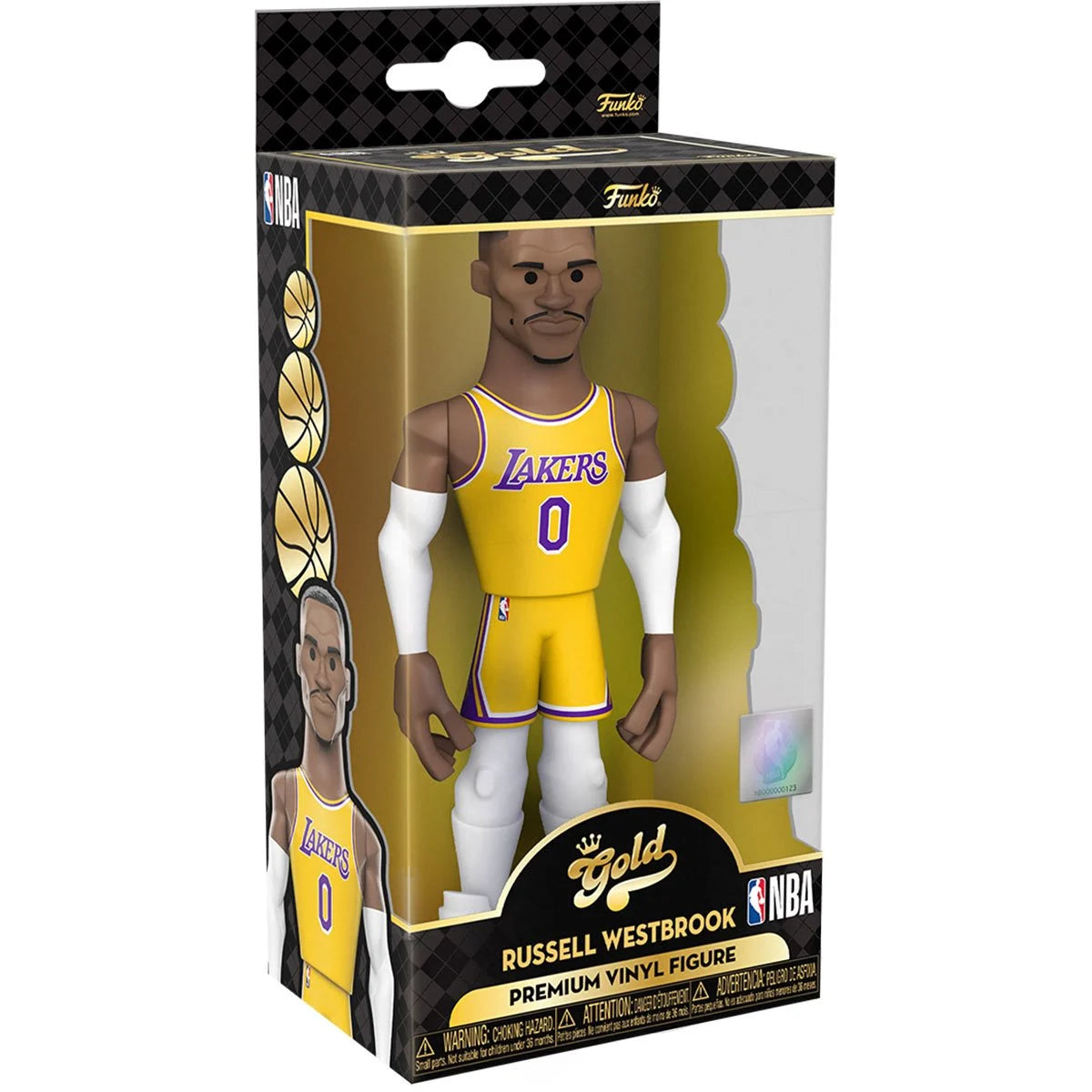 Funko Gold 5": NBA Lakers Russell Westbrook