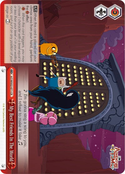 My Best Friends In The World (AT/WX02-071 CR) - Adventure Time
