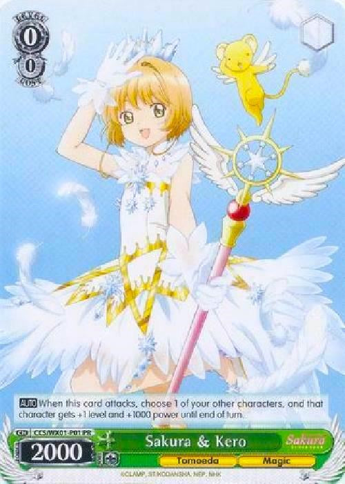 Sakura & Kero (CCS/WX01-P01 PR) - Cardcaptor Sakura: Clear Card