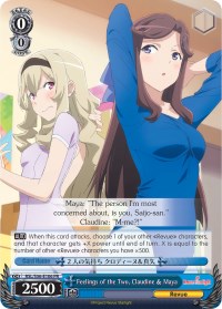 Feelings of the Two, Claudine & Maya (RSL/S56-E106 PR) - Revue Starlight