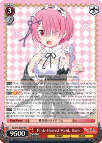 Pink-Haired Maid, Ram (RZ/S46-E030 RR) - Re:ZERO