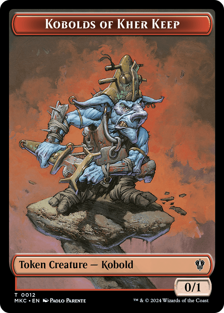 Soldier // Kobolds of Kher Keep Double-Sided Token [Murders at Karlov Manor Commander Tokens] - Josh's Cards