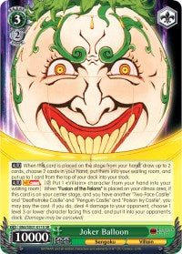 Joker Balloon (SR) (BNJ/SX01-011S SR) - Batman Ninja