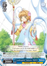 Cardcaptor Sakura: AQUA (CCS/WX01-089 C) - Cardcaptor Sakura: Clear Card