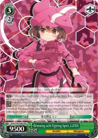 Brimming with Fighting Spirit, LLENN (GGO/S59-E003 RR) - Gun Gale Online