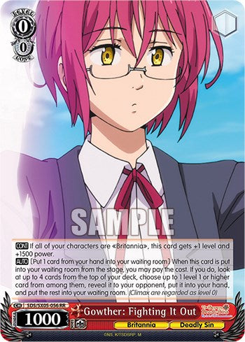 Gowther: Fighting It Out (SDS/SX05-056 RR) - The Seven Deadly Sins: Revival of The Commandments
