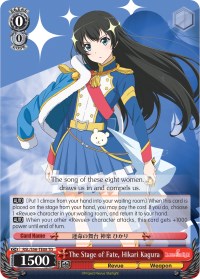 The Stage of Fate, Hikari Kagura (RSL/S56-TE08 TD) - Revue Starlight