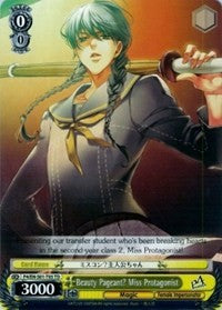 Beauty Pageant? Miss Protagonist (P4/EN-S01-T05 TD) - Persona 4 ver.E