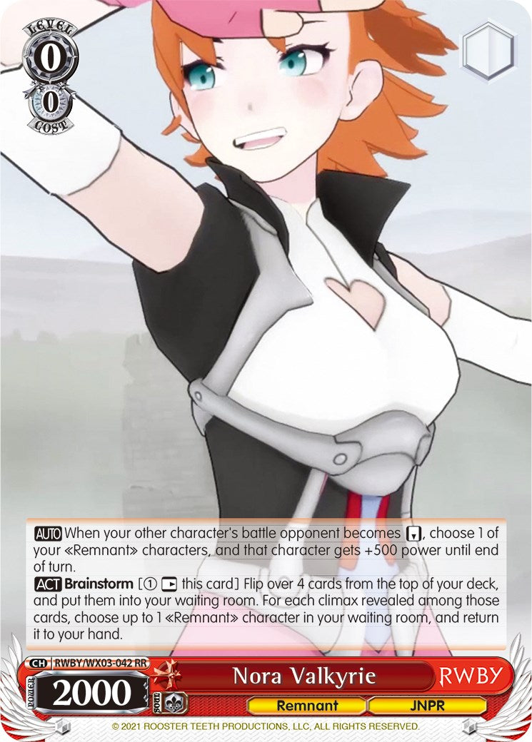 Nora Valkyrie (RWBY/WX03-042 RR) - RWBY