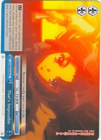 That's Impossible (SY/W08-E100 CC) - The Melancholy of Haruhi Suzumiya