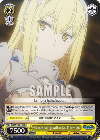 Compensating With a Lap Pillow, Ais (DDM/S88-E023 C) - Is it Wrong to Try to Pick Up Girls in a Dungeon?